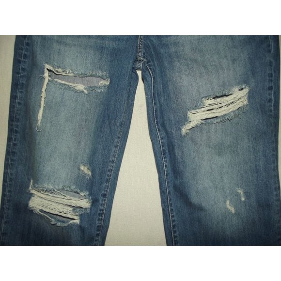 Willow + root Jeans 31 x 29" The Vintage Dad Jean distressed straight leg medium - Picture 5 of 8